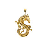 Pendentif or 18k Dragon v1 | AB GOLD bijouterie : bijoutier-artisan martinique