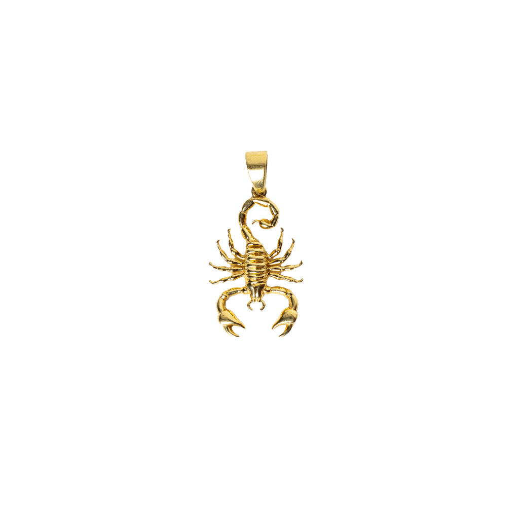 Pendentif or 18k Scorpion | AB GOLD bijouterie : bijoutier-artisan martinique
