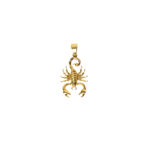 Pendentif or 18k Scorpion | AB GOLD bijouterie : bijoutier-artisan martinique