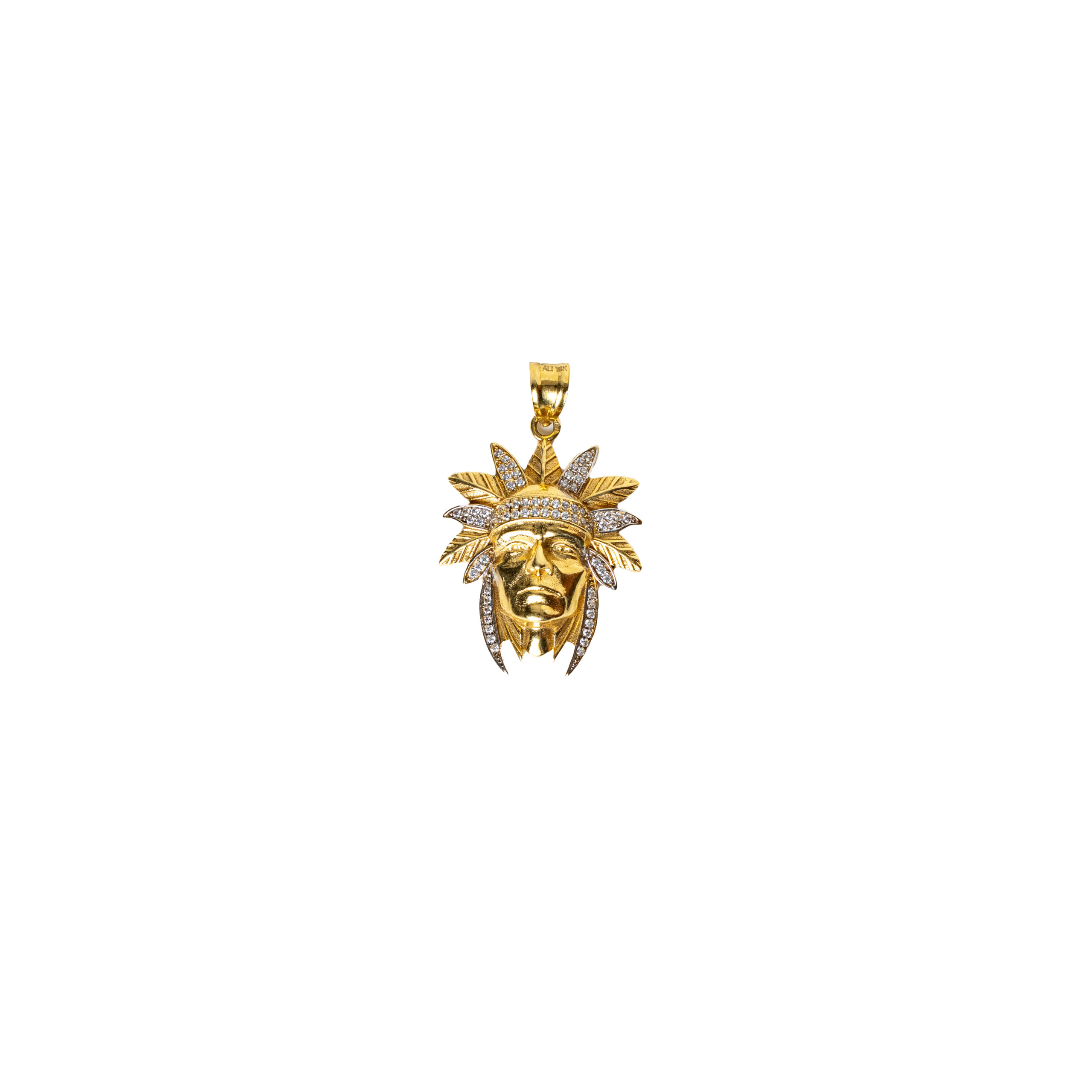 Pendentif or 18k Indien | AB GOLD bijouterie : bijoutier-artisan martinique