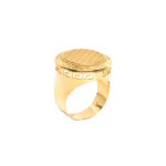 Bague or 18k - Versace x Fleur de Lys - chevalière | AB GOLD bijouterie : bijoutier-artisan