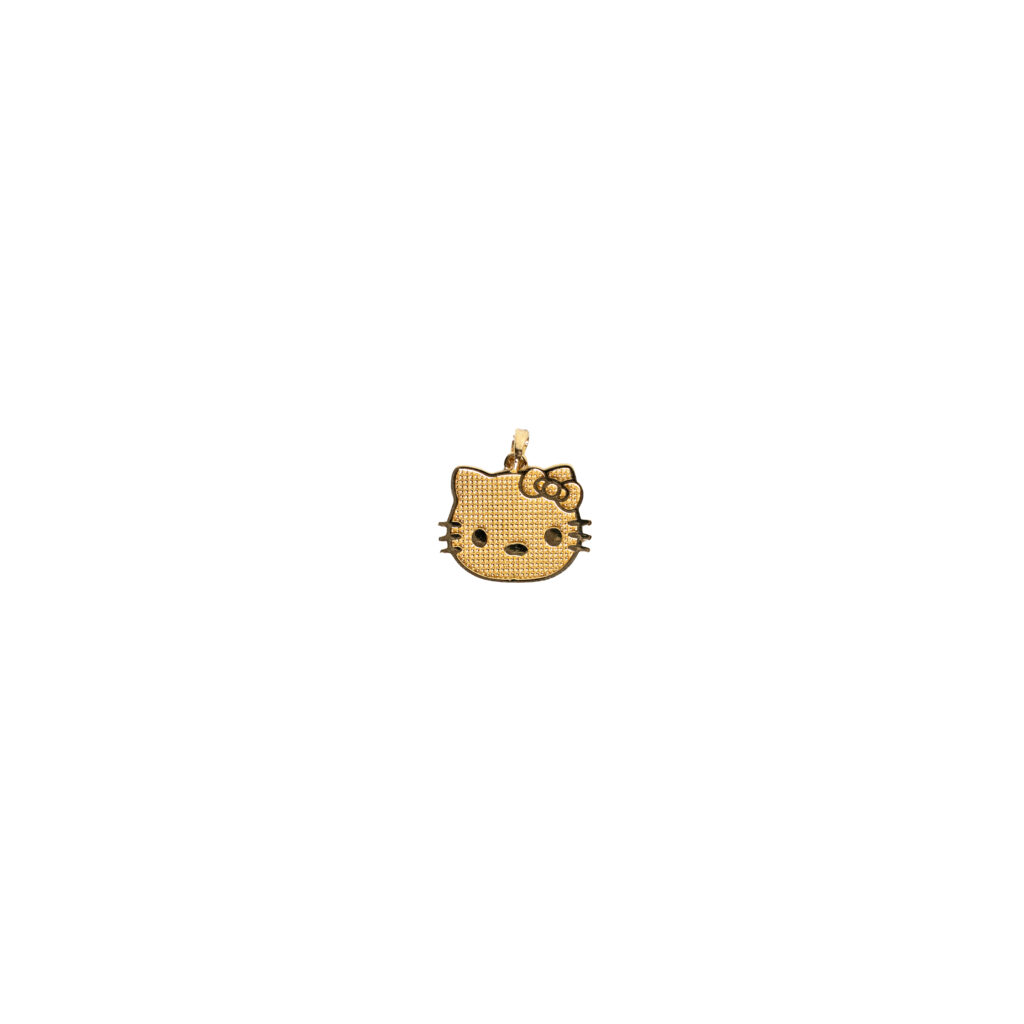 Pendentif or 18k Hello Kitty | AB GOLD bijouterie : bijoutier-artisan martinique