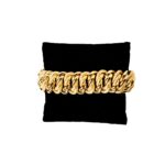 Bracelet or 18k - Maille Américaine piquée 4620 | AB GOLD bijouterie : bijoutier-artisan martinique
