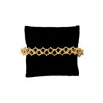 Bracelet or 18k - Maille Cyclone 19 | AB GOLD bijouterie : bijoutier-artisan martinique