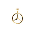 Pendentif or 18k Mercedes | AB GOLD bijouterie : bijoutier-artisan martinique