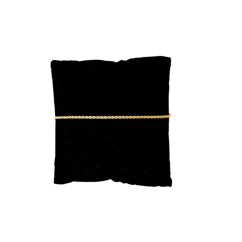 Bracelet or 18k - Maille Torsadée 0131 | AB GOLD bijouterie : bijoutier-artisan martinique