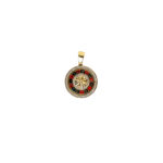 Pendentif or 18k Roulette Casino | AB GOLD bijouterie : bijoutier-artisan martinique