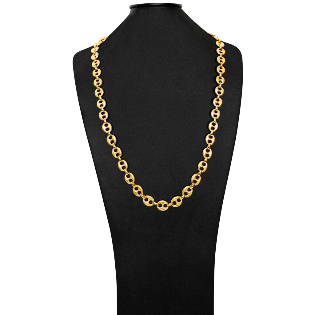 Collier or 18k - Chaine Maille Café 52 | AB GOLD bijouterie : bijoutier-artisan martinique