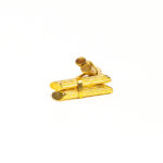 Boucles d'oreilles or 18k - Clous Canne à sucre | AB GOLD bijouterie : bijoutier-artisan martinique